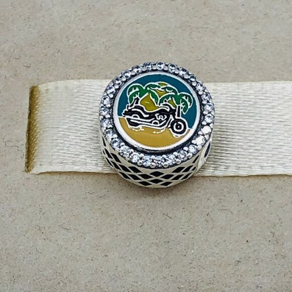 Pandora Jewelry - 🧜🏾‍♀️🎀Pandora Daytona beach FL Charm motorcycle bead Charm